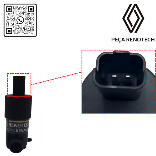 RN 07825R-X 286207825R Bomba DO ESGUICHO PaRAbrisa KwidDusCapSAN II 3
